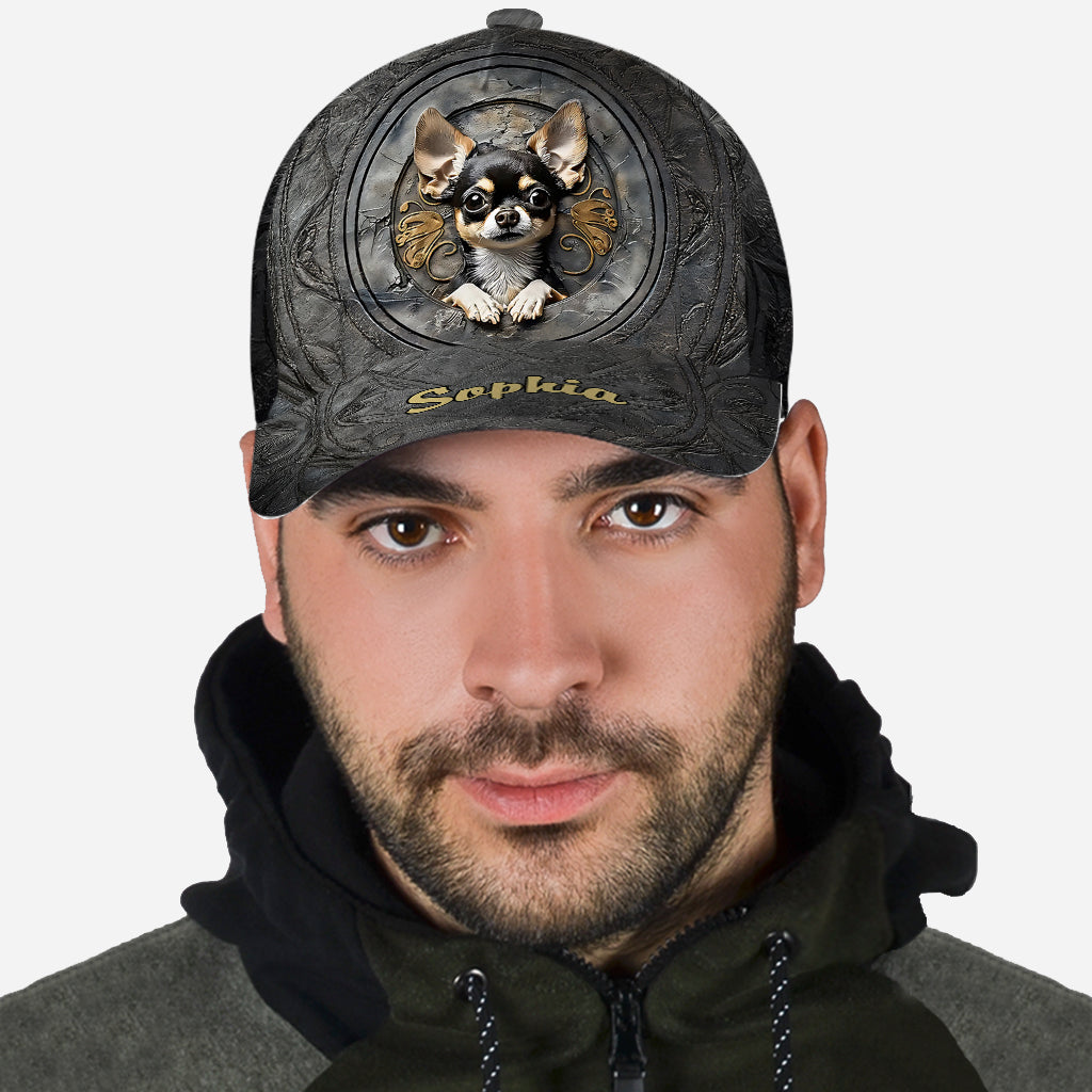 Adorable Chihuahua - Personalized Dog Classic Cap