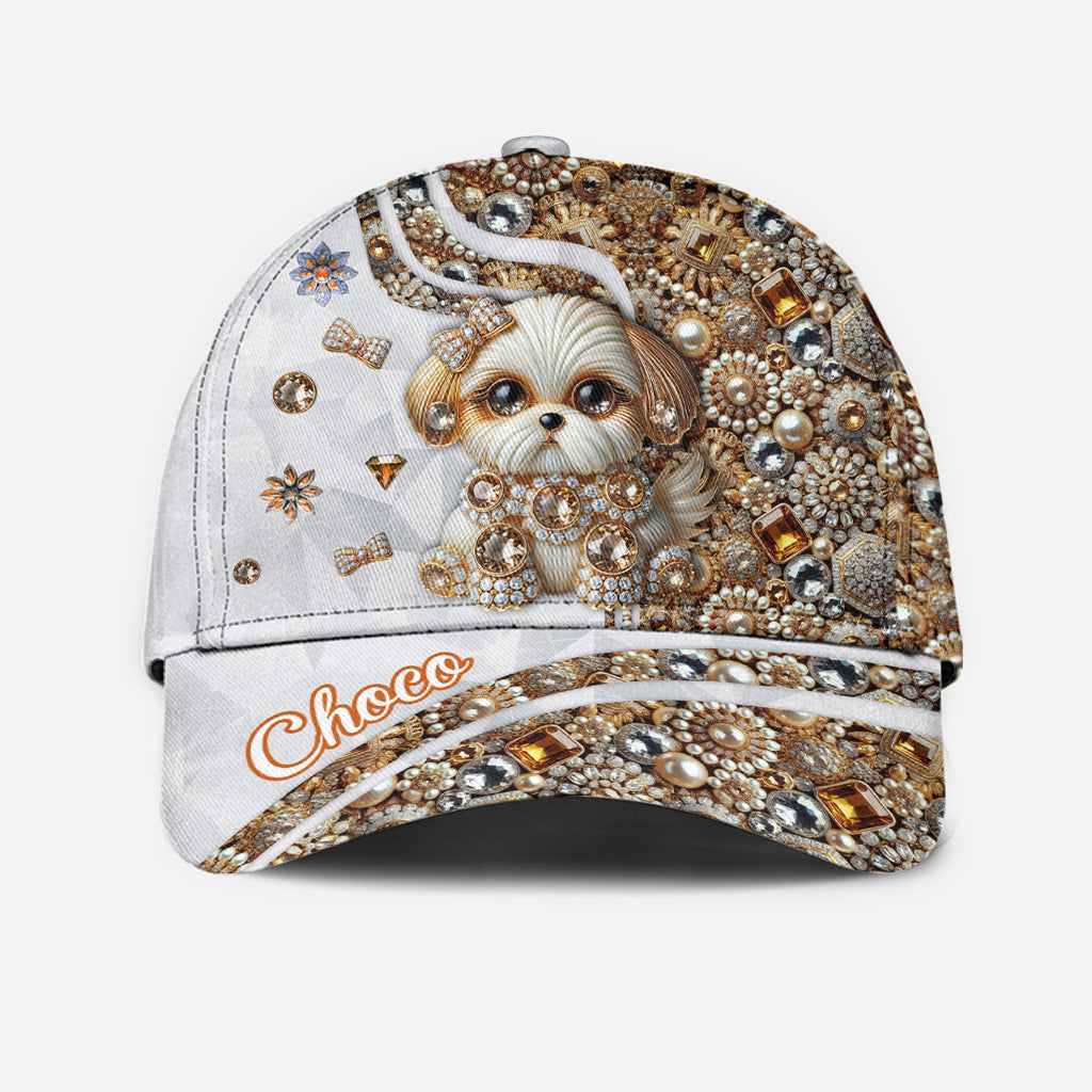 Love Shih Tzu - Personalized Dog Classic Cap