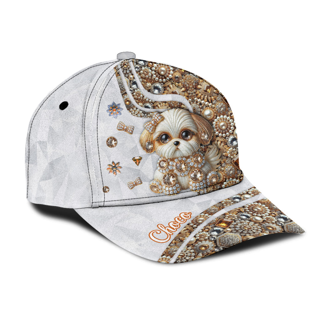 Love Shih Tzu - Personalized Dog Classic Cap