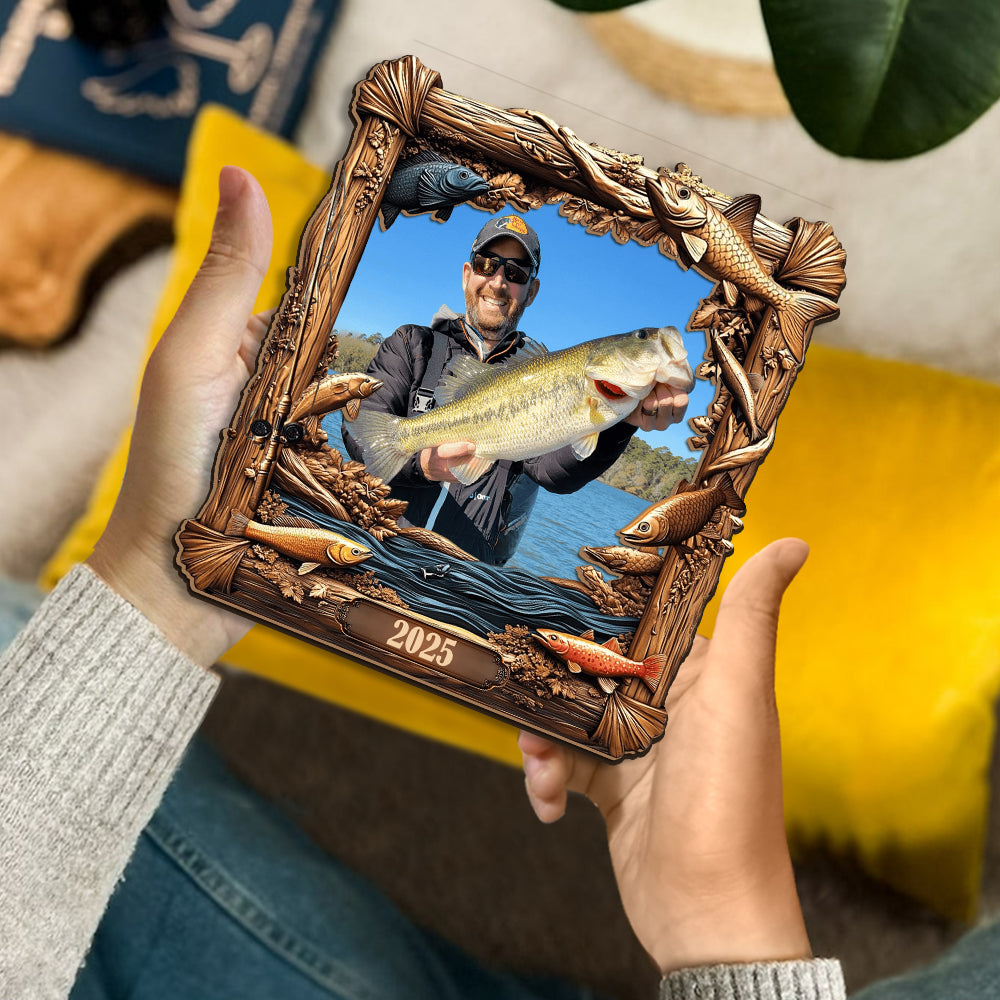 Angel-Erinnerungen – Personalisierter Fotorahmen in Angelform