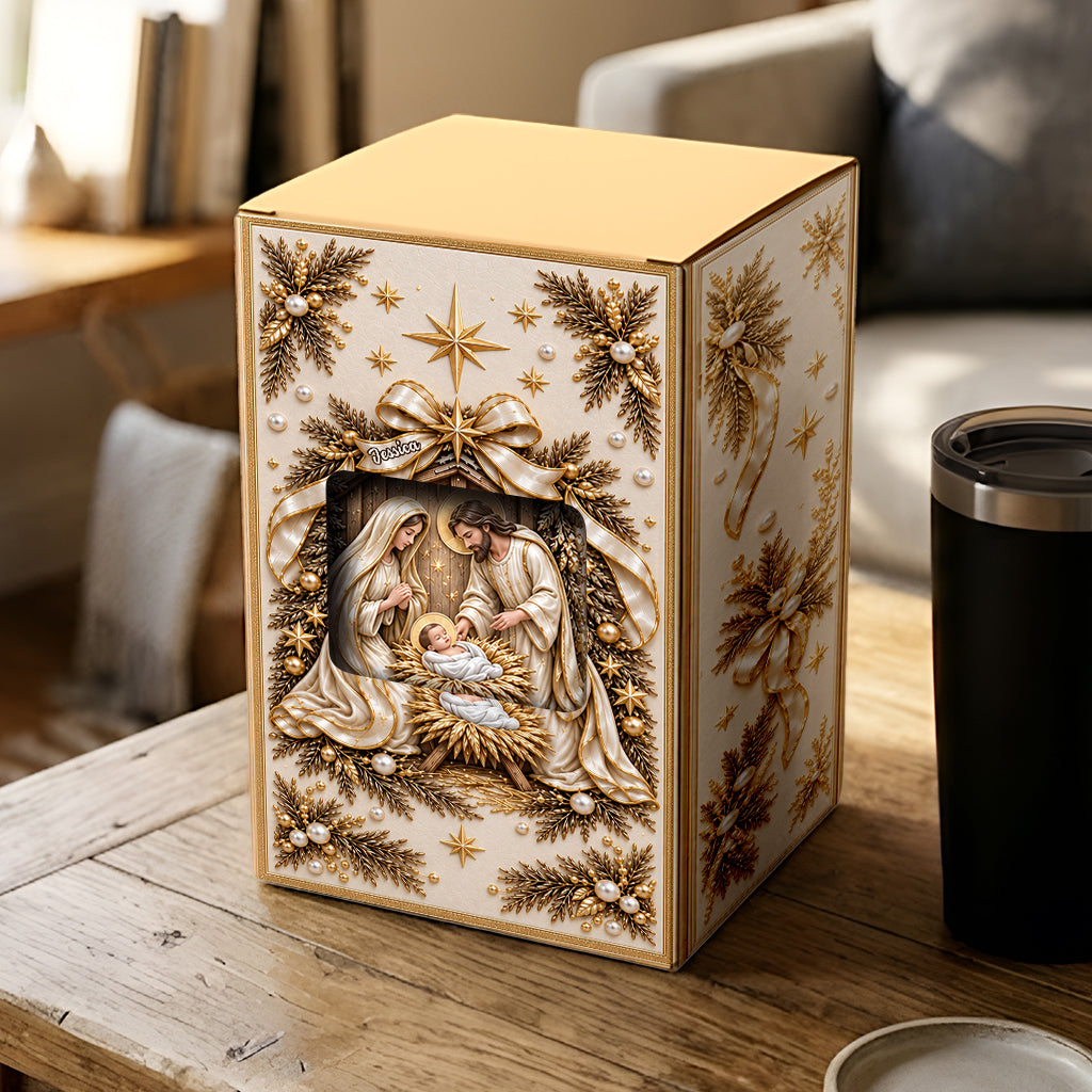 Believe - Personalized Christian Tumbler With Gift Box