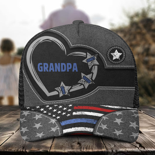 American Dad/ Papa... - Personalized Father Trucker Hat