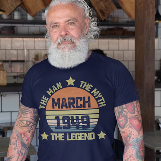 Birthday Gift, The Man The Myth The Legend - Personalized Birthday All Over Shirt