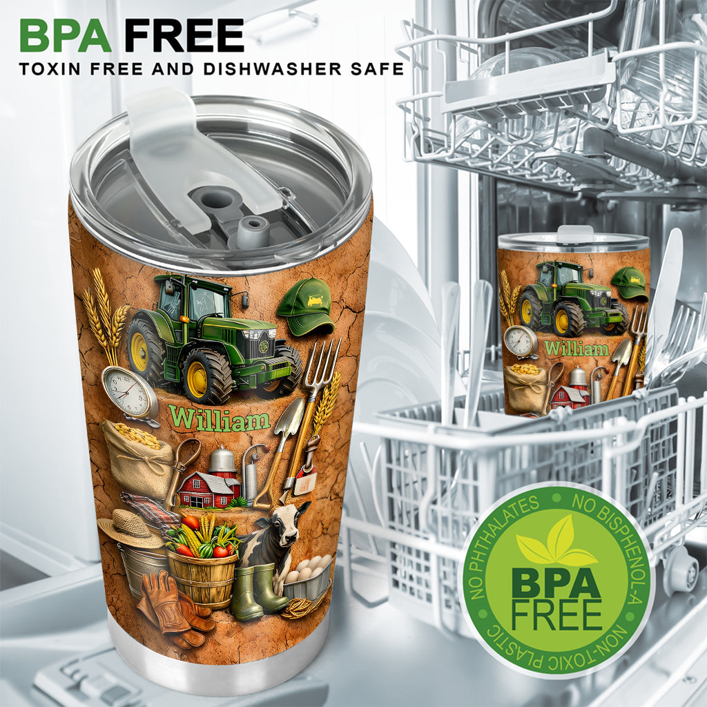 Geschenkidee für Landwirte – personalisierter Bauern-Trinkbecher