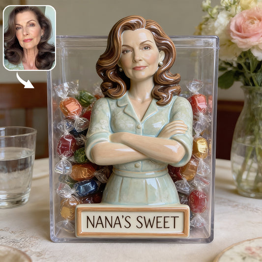 Custom Any Photo - Personalized Grandma Acrylic Pot