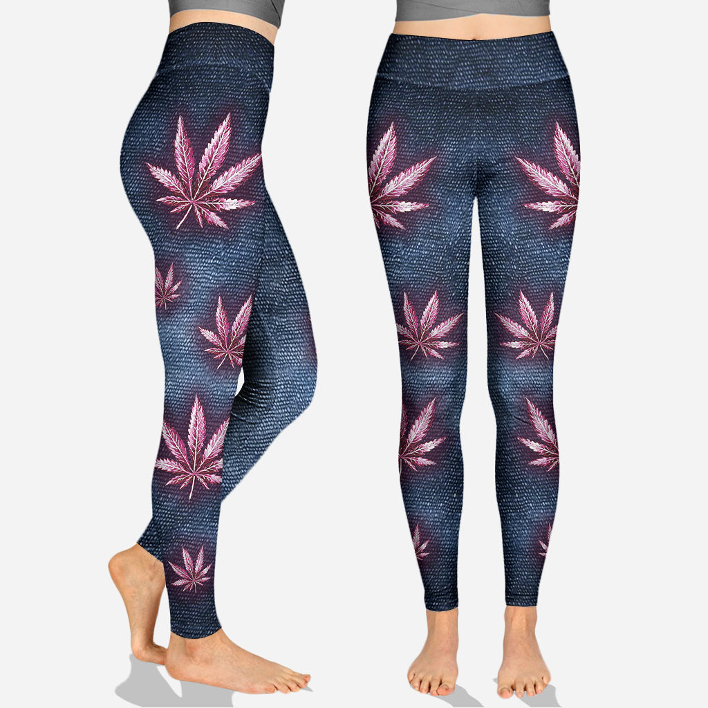 Stoner Chick - Personalized Weed Hoodie and Leggings