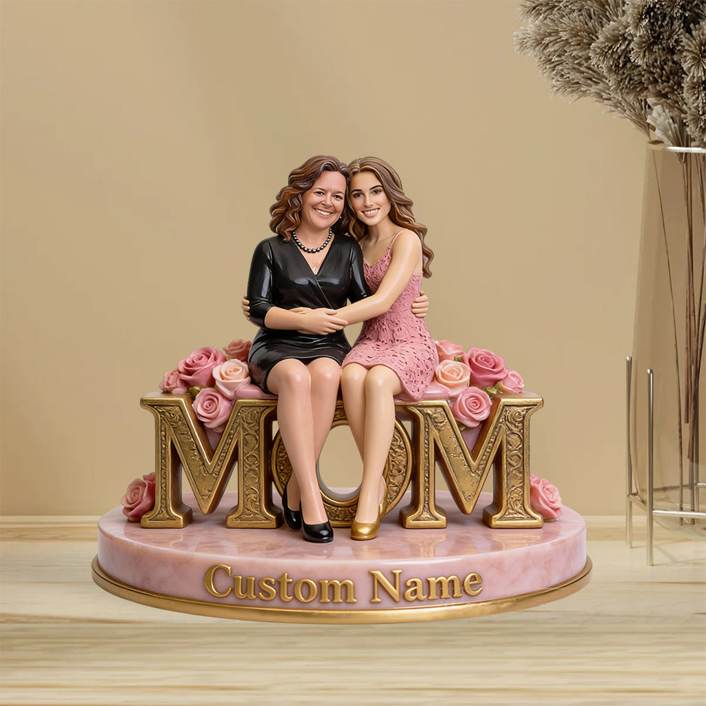 Custom Photo Gift For Mother/ Grandma... - Personalized Mother Custom Shaped Acrylic Plaque