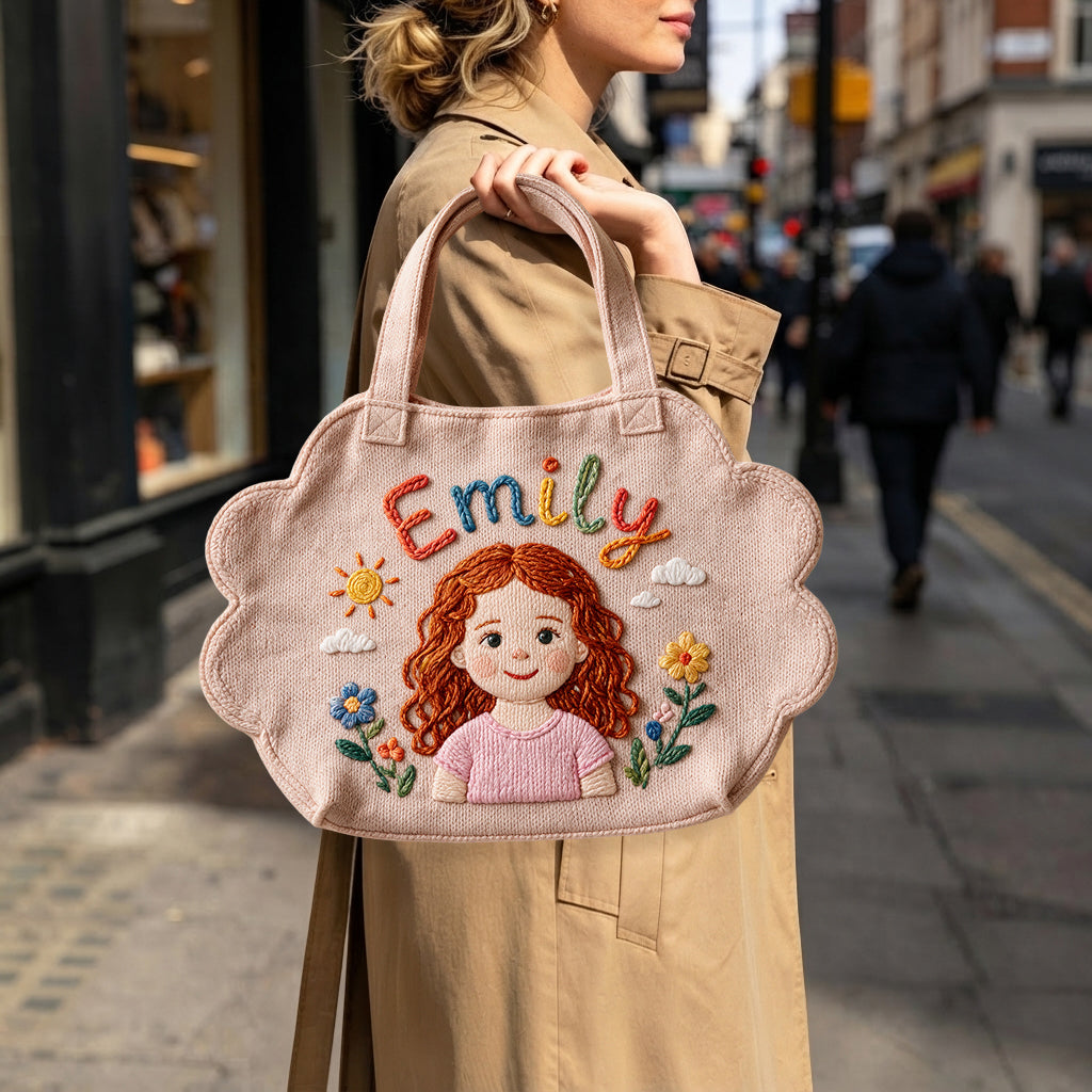 Any Photo - Personalized Kid Custom Shape Tote Bag