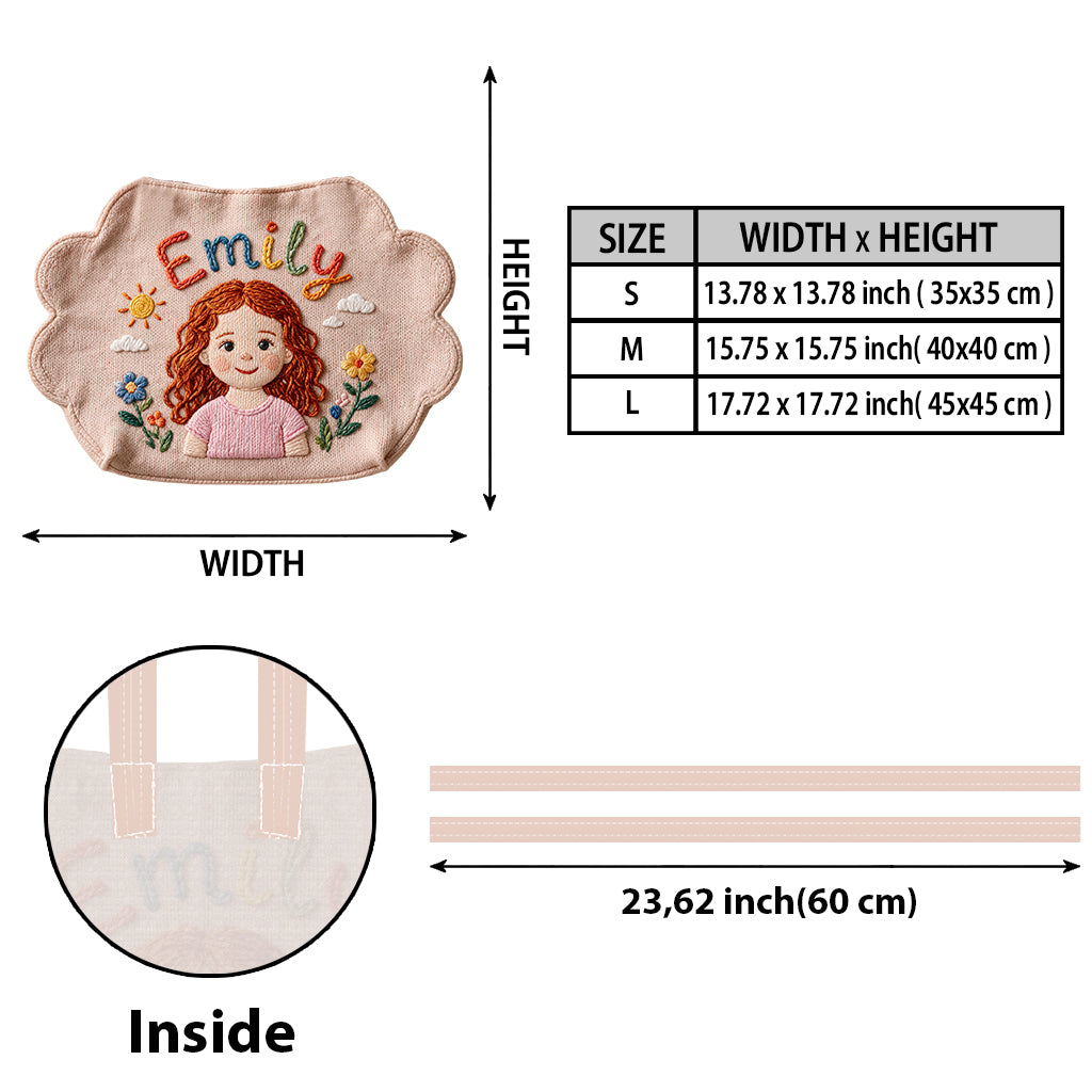 Any Photo - Personalized Kid Custom Shape Tote Bag