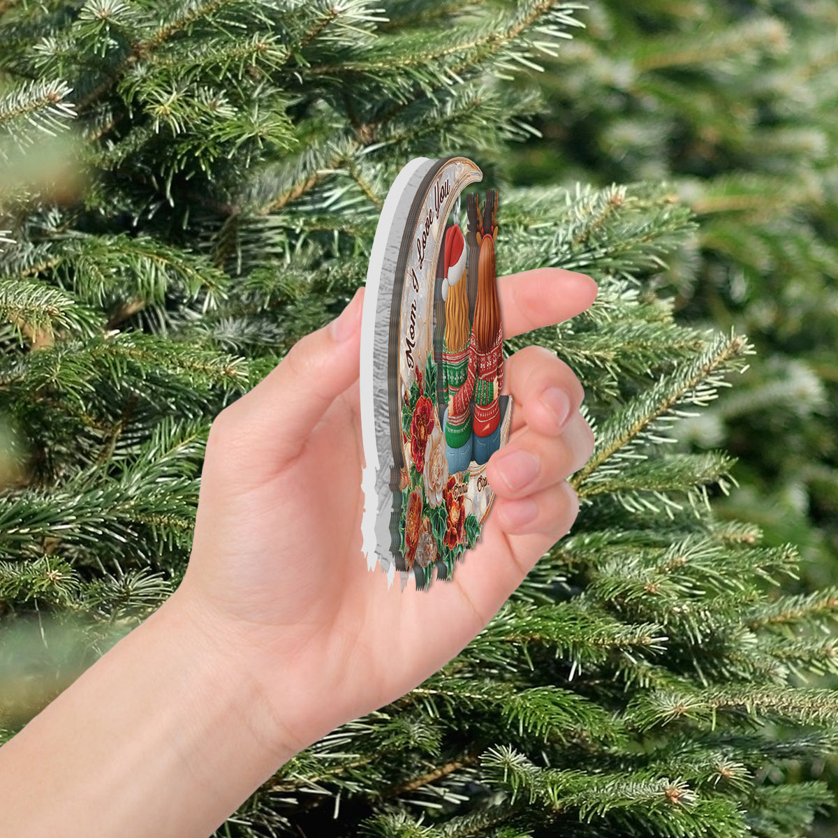 Wir lieben dich – Personalisierte LED-Lichterkette für Mutter