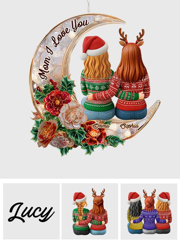 Wir lieben dich – Personalisierte LED-Lichterkette für Mutter