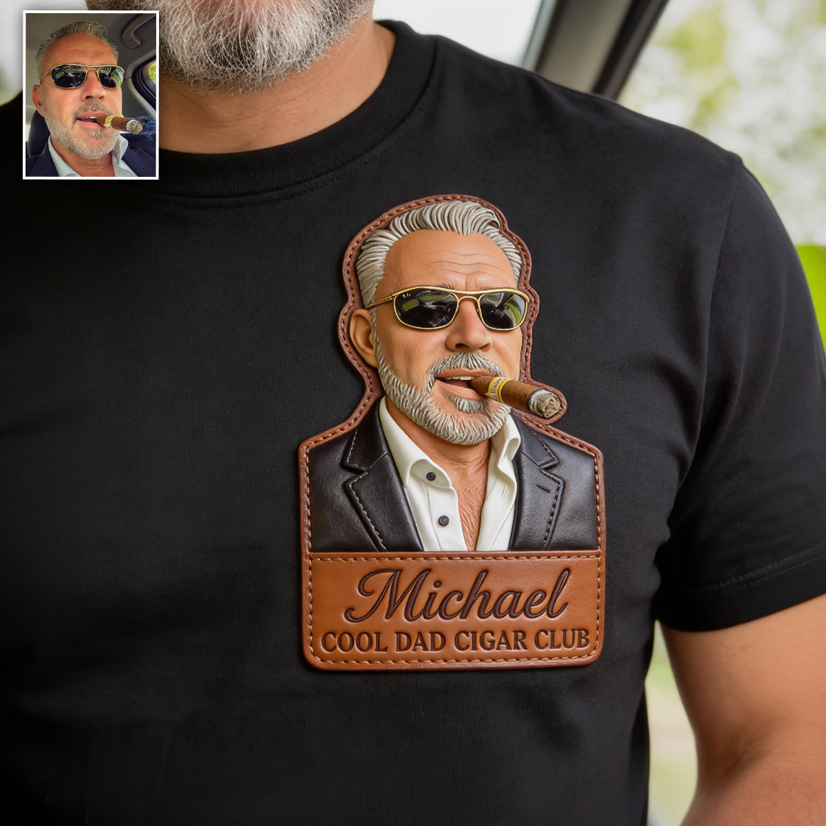 Cool Dad Club - Personalisiertes T-Shirt und Hoodie für Väter
