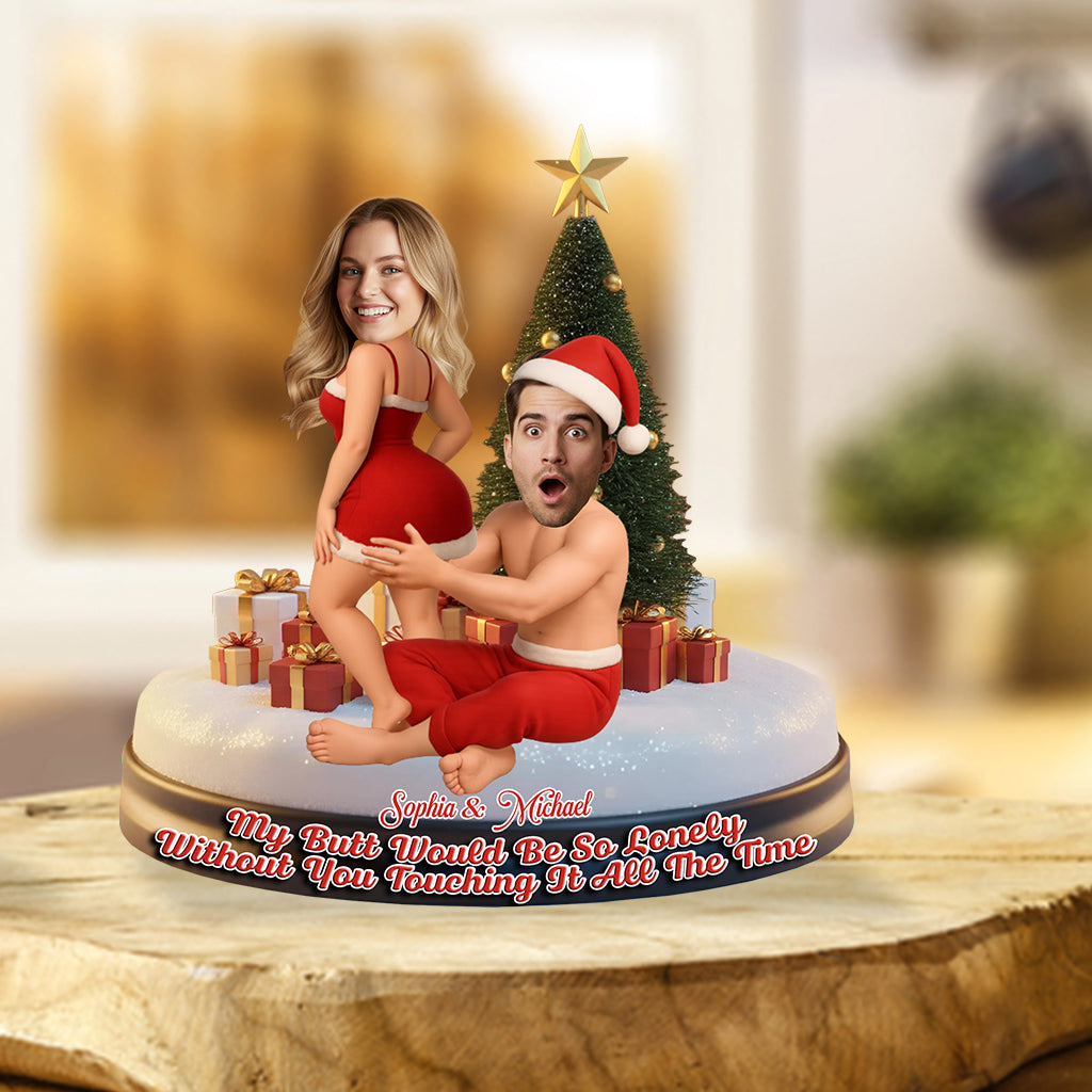 Witziges Geschenk für Ihre Liebsten – personalisierte Acrylplakette in individueller Pärchenform