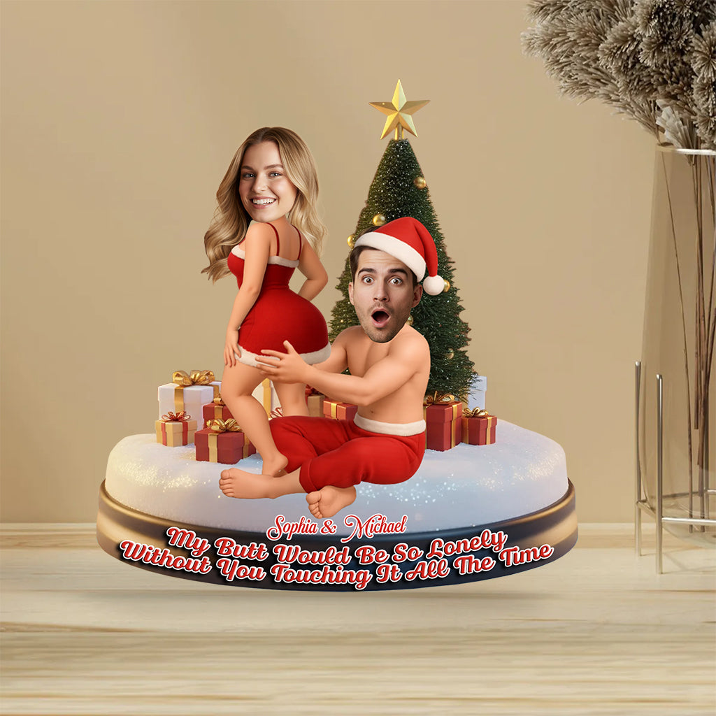 Witziges Geschenk für Ihre Liebsten – personalisierte Acrylplakette in individueller Pärchenform