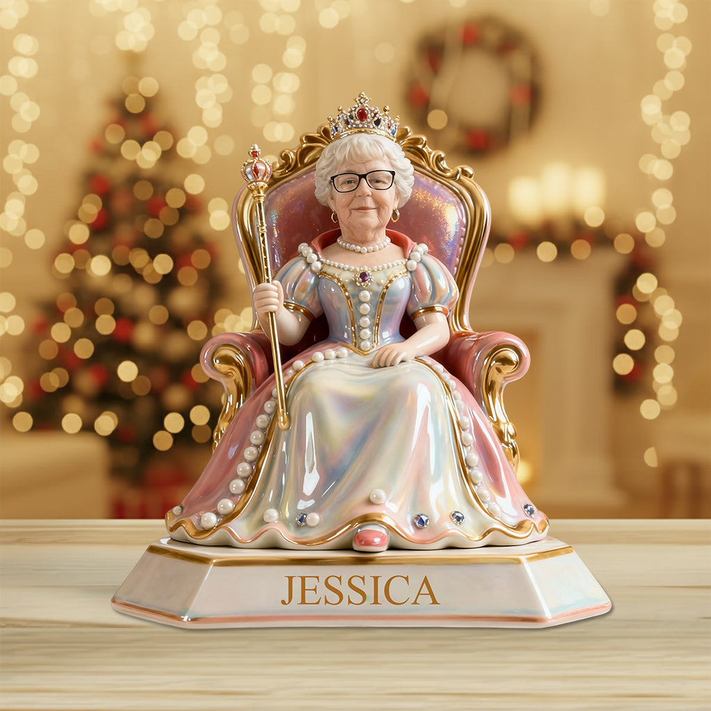 Königliche Familie – Personalisierte Acrylplakette in individueller Familienform