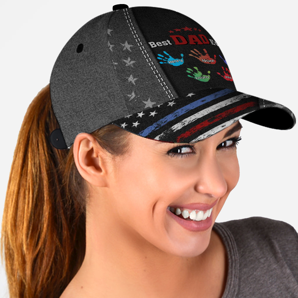 Best Dad Ever - Personalized Father Classic Cap