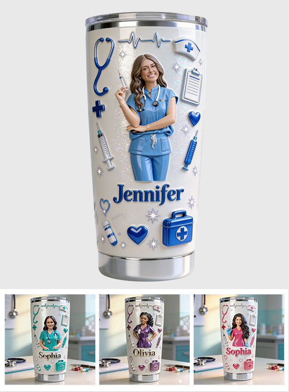 Medical Nurse - Personalized Nurse Tumbler
