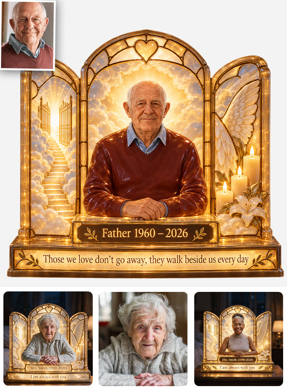 Personalized Memorial Gift, A Beautiful Keepsake to Honor a Loved One - Personalized Memorial Acrylic LED Night Light