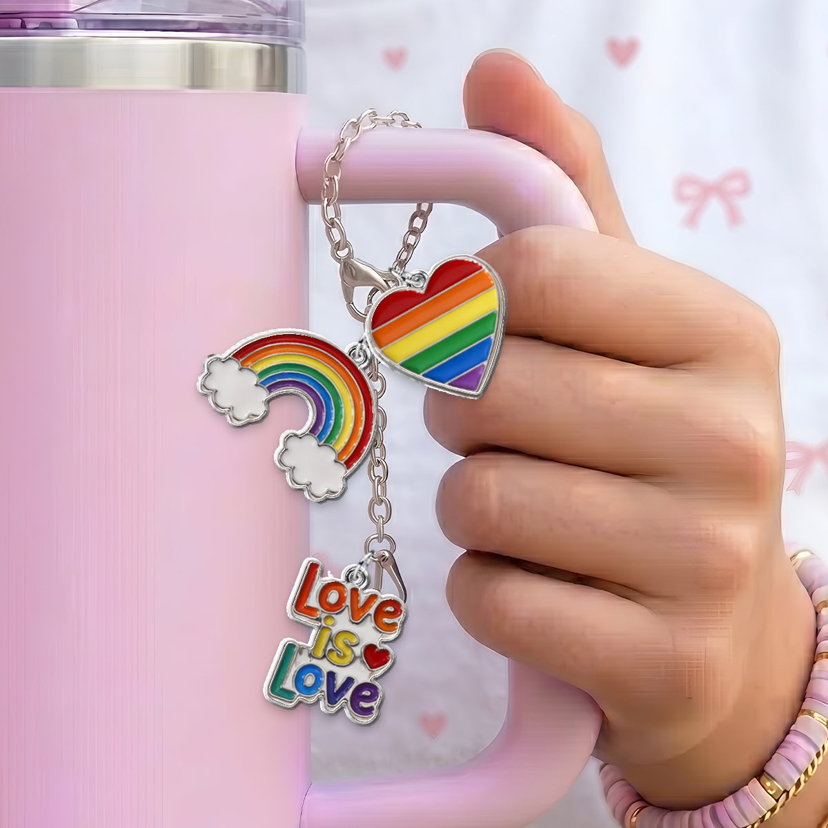 Farben von Menschen können variieren - Personalisierte LGBT Unterstützung High Top Schuhe mit Charm