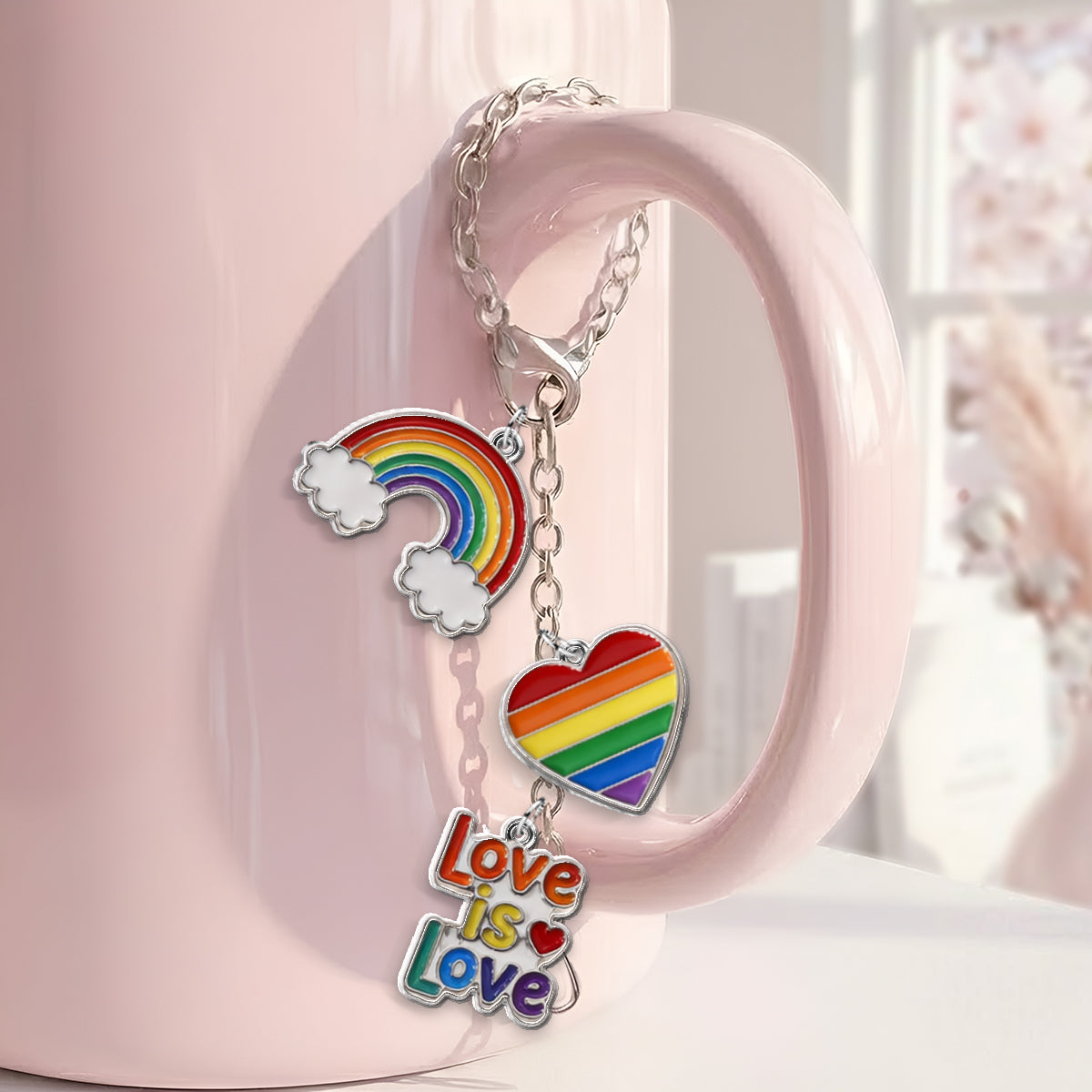 Farben von Menschen können variieren - Personalisierte LGBT Unterstützung High Top Schuhe mit Charm