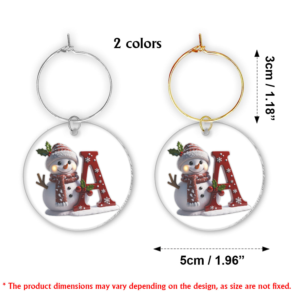 Frohe Weihnachten – Personalisiertes Familienweinglas mit langem Stiel