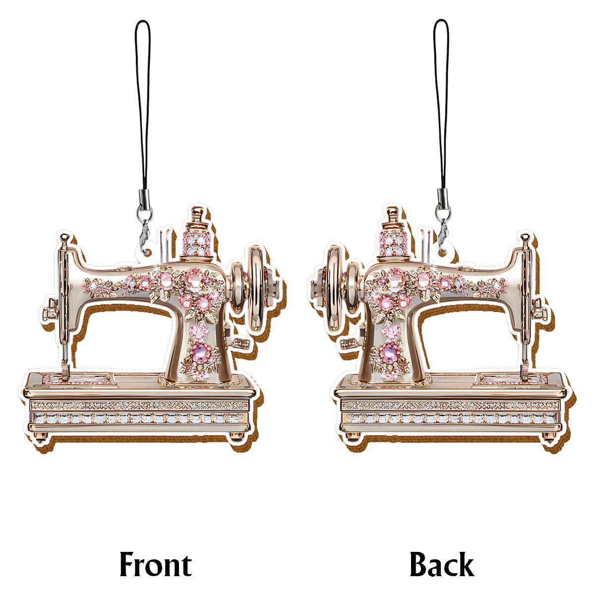 Beautiful Sewing Machine - Personalized Sewing Wallet Phone Case