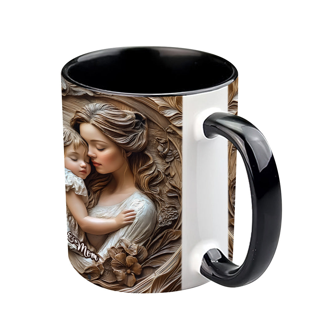 Mother And Daughter - Personalized Mother Accent Mug