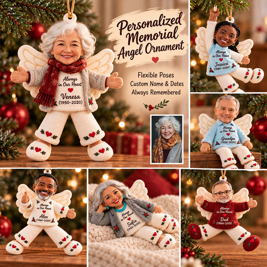 Gedenkgeschenk, Weihnachtsgeschenk - Personalisierte Gedenk-Puppe