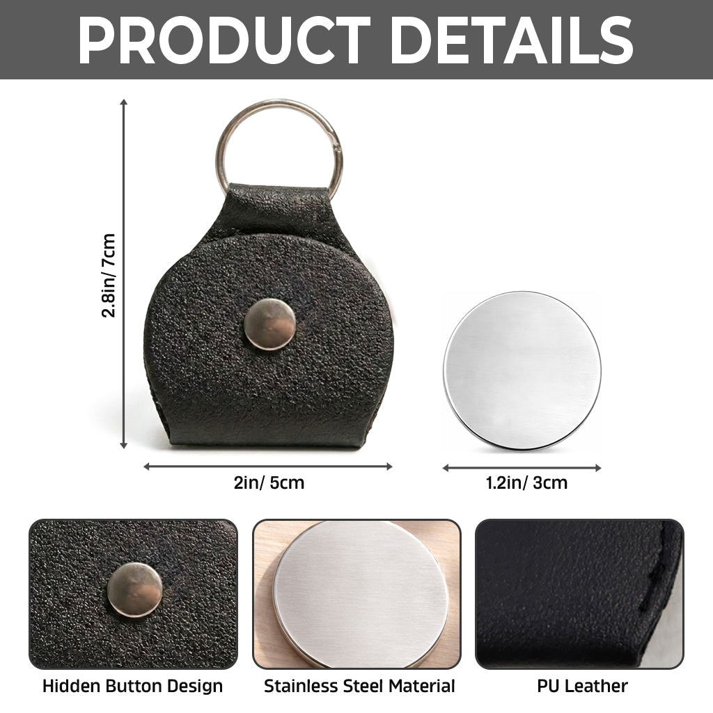 I'm Always With You - Personalized Memorial Pocket Coin Keychain