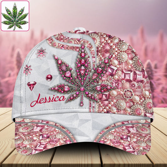 Atemberaubendes Blatt – personalisierte Weed Classic Cap