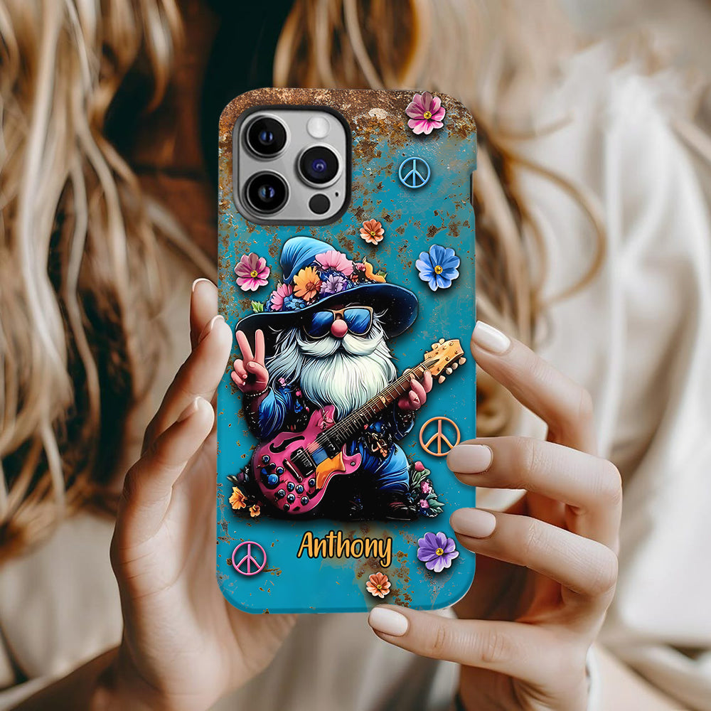 Hippie Gnome - Personalized Hippie Full Print Phone Case