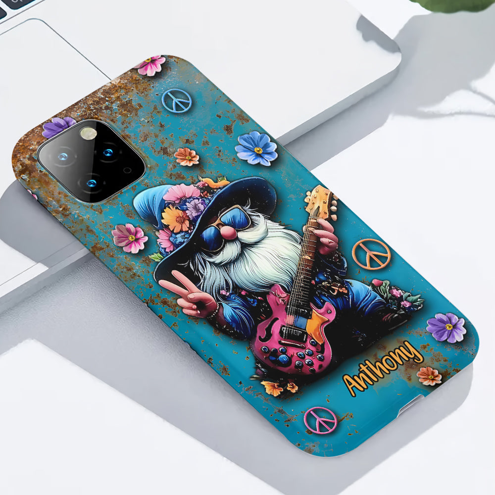 Hippie Gnome - Personalized Hippie Full Print Phone Case