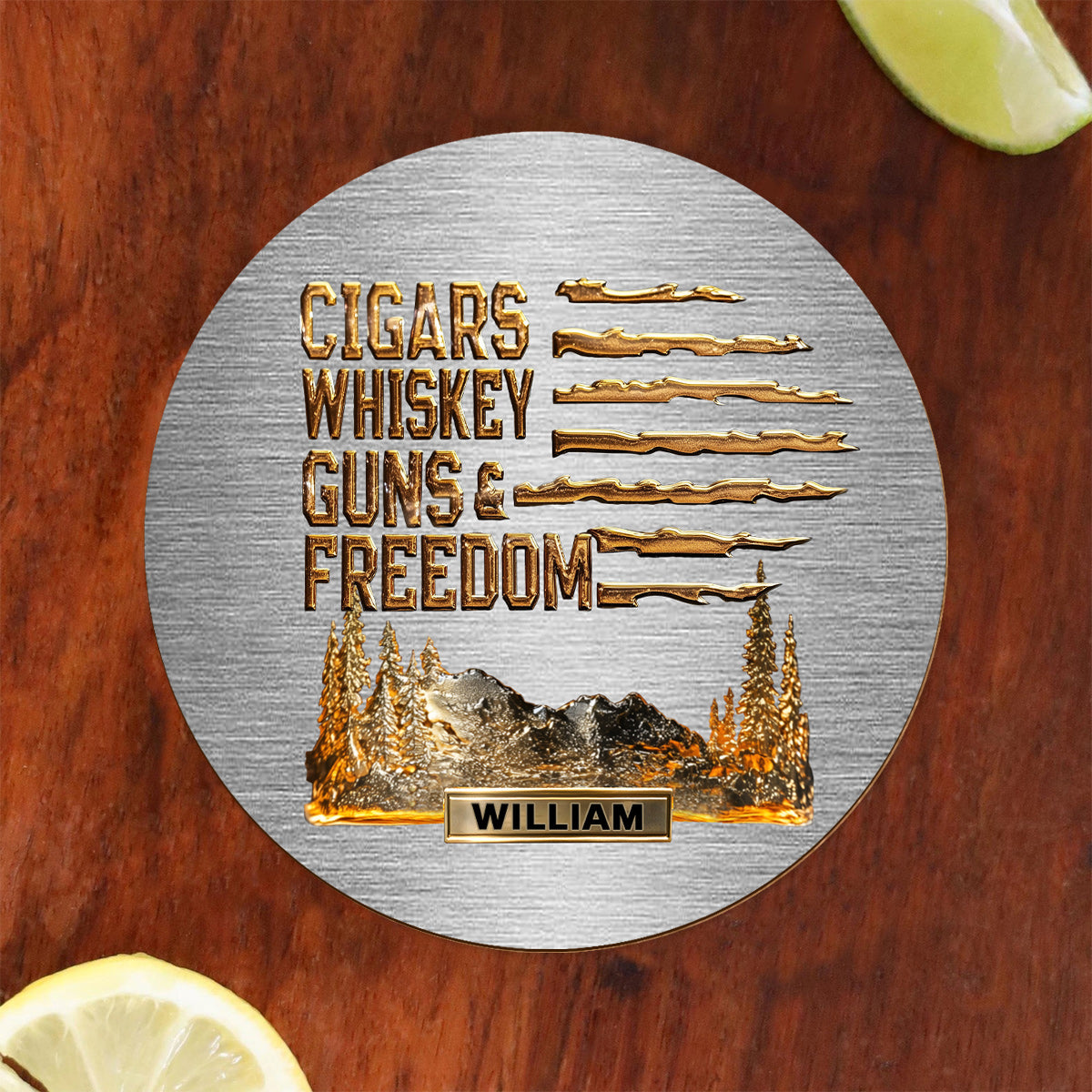 Gift For Bourbon/ Whiskey Lovers, Gift For Him - Personalized Whisky Whiskey Glass