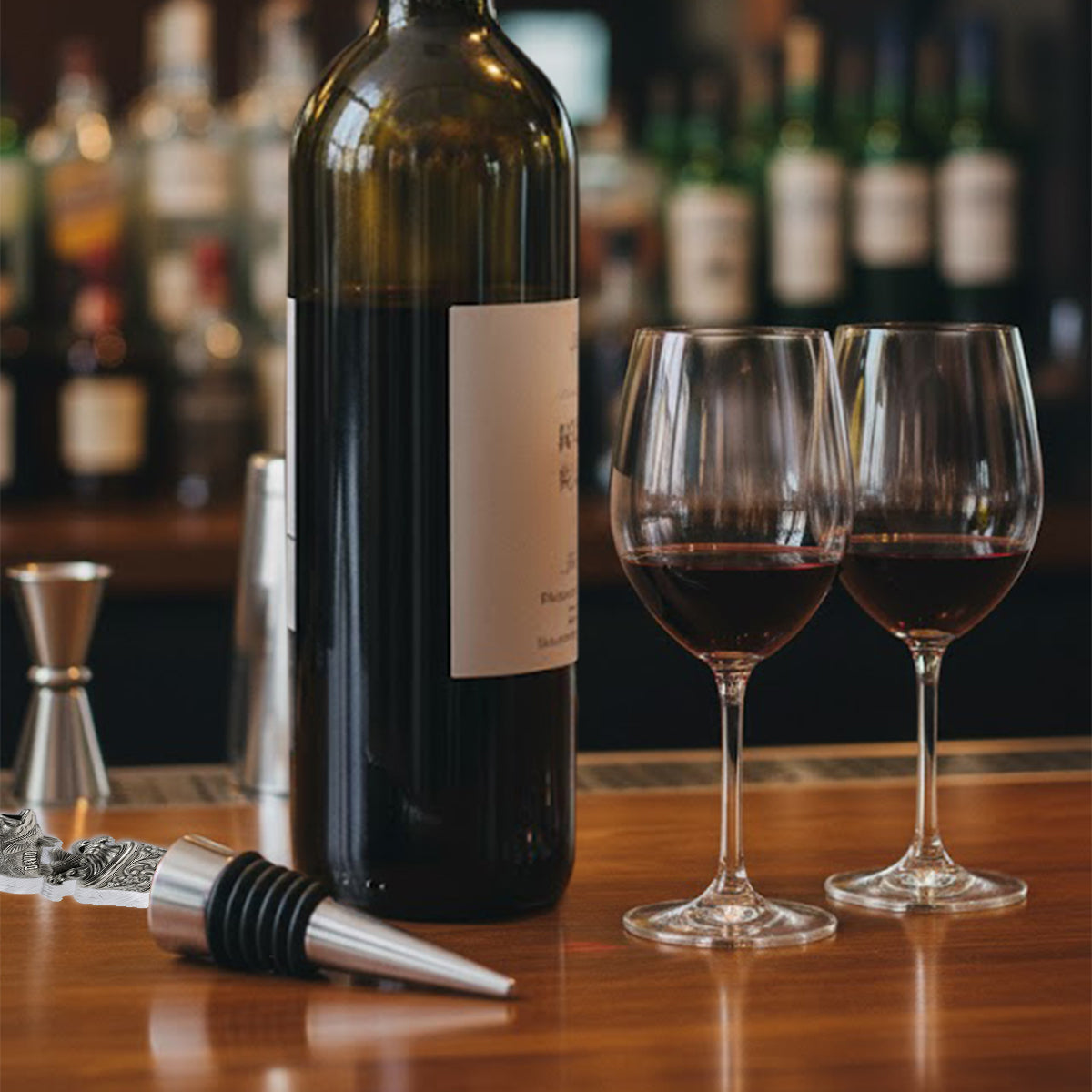 Drinking And Fishing - Personalized Fishing Bottle Stopper