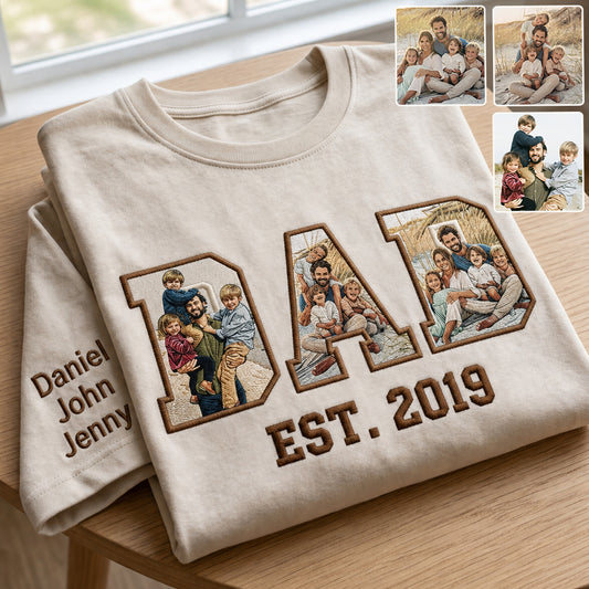 Bester Papa aller Zeiten - Personalisierte Vater All Over Shirt