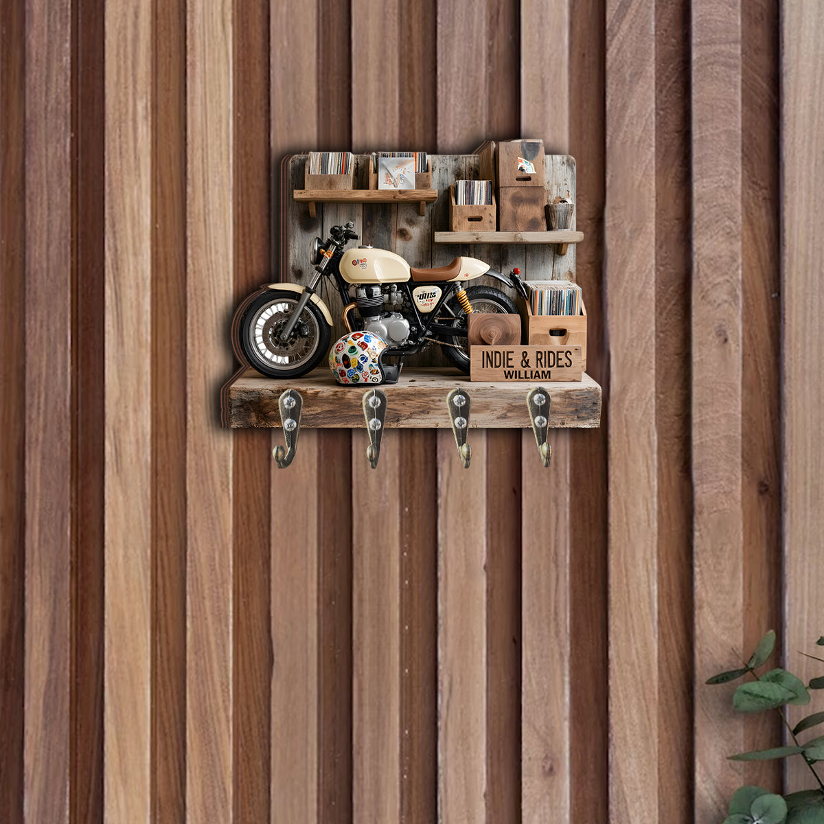 Motorrad - Personalisierter, individuell geformter Hängeträger für Biker