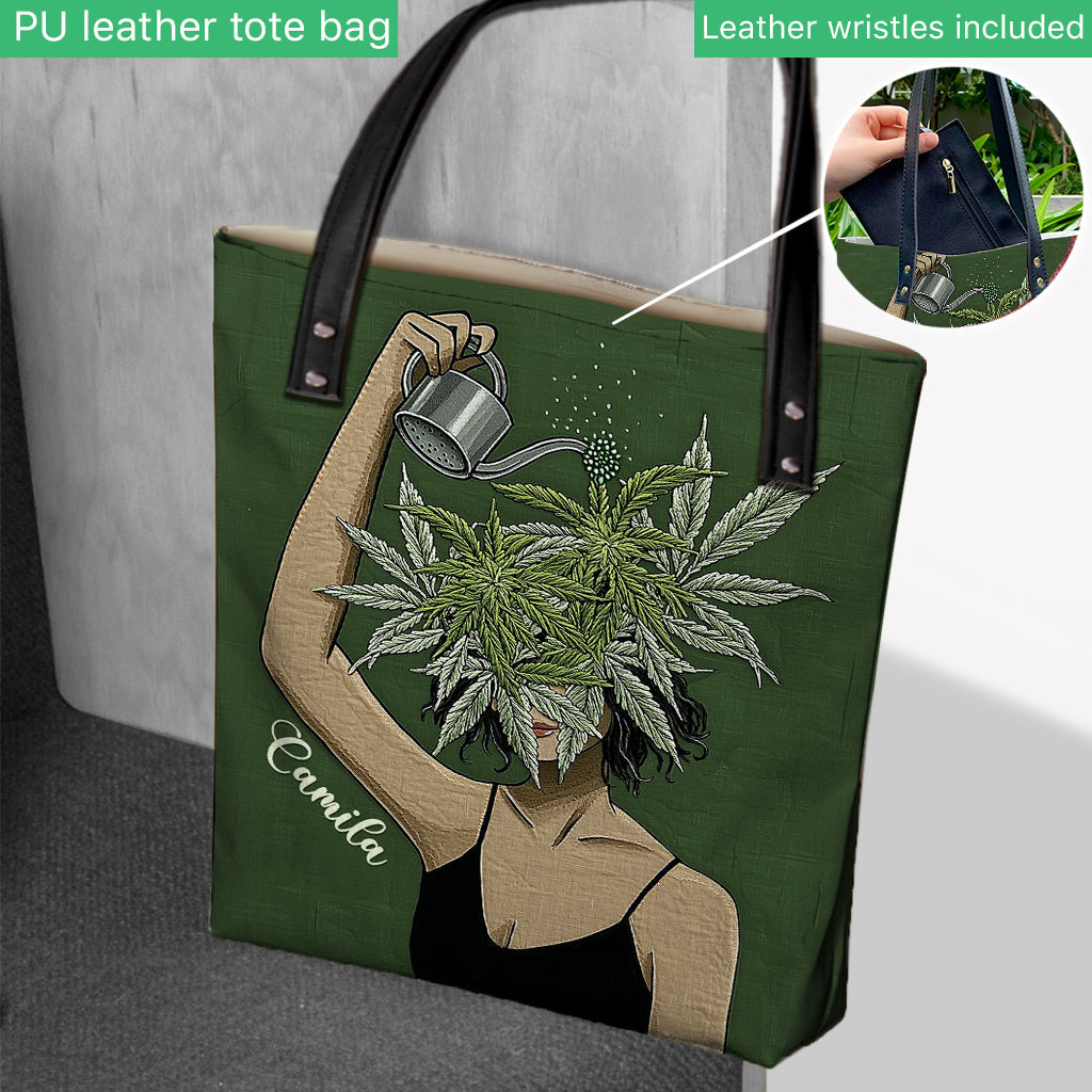 Pot Head - Personalized Weed Tote Bag