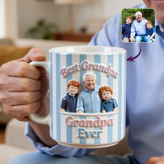 Ich liebe es, Großeltern zu sein – personalisierte Tasse mit Großeltern-Akzent