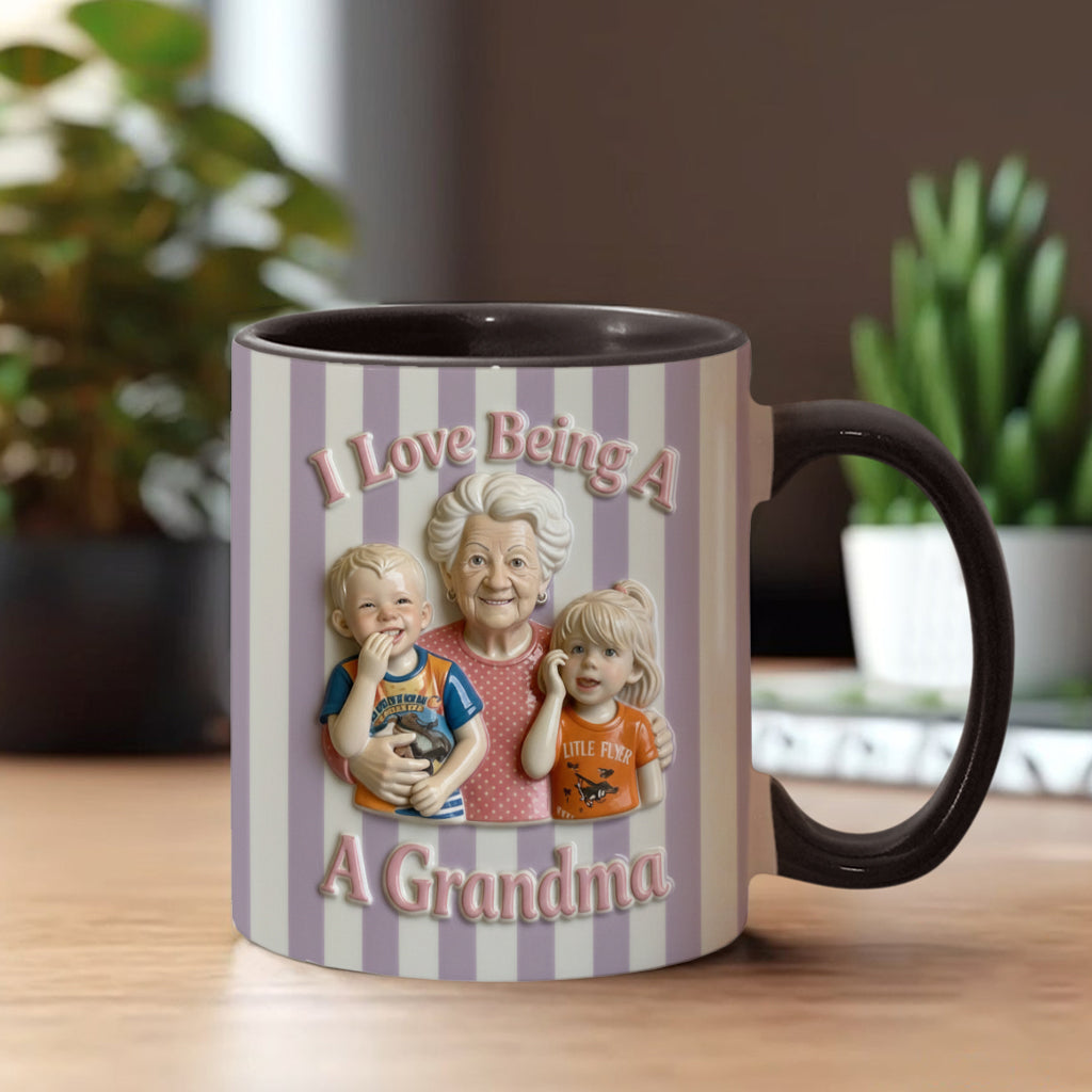 Ich liebe es, Großeltern zu sein – personalisierte Tasse mit Großeltern-Akzent