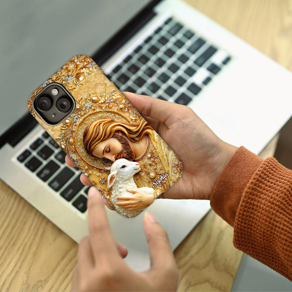 Ein Kind Gottes – Personalisierte Handyhülle mit christlichem Vollbilddruck