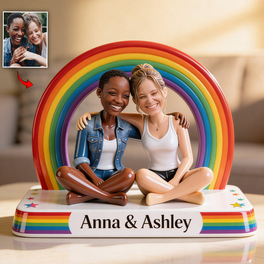 LGBT Pride Month - Personalisierte LGBT Unterstützung Acrylplakette