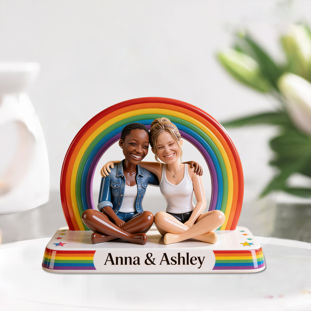 LGBT Pride Month - Personalisierte LGBT Unterstützung Acrylplakette