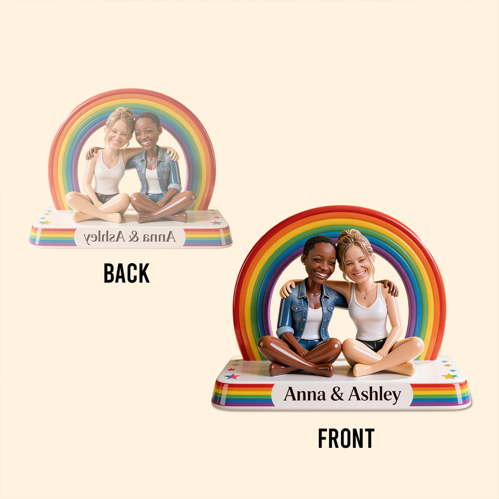 LGBT Pride Month - Personalisierte LGBT Unterstützung Acrylplakette