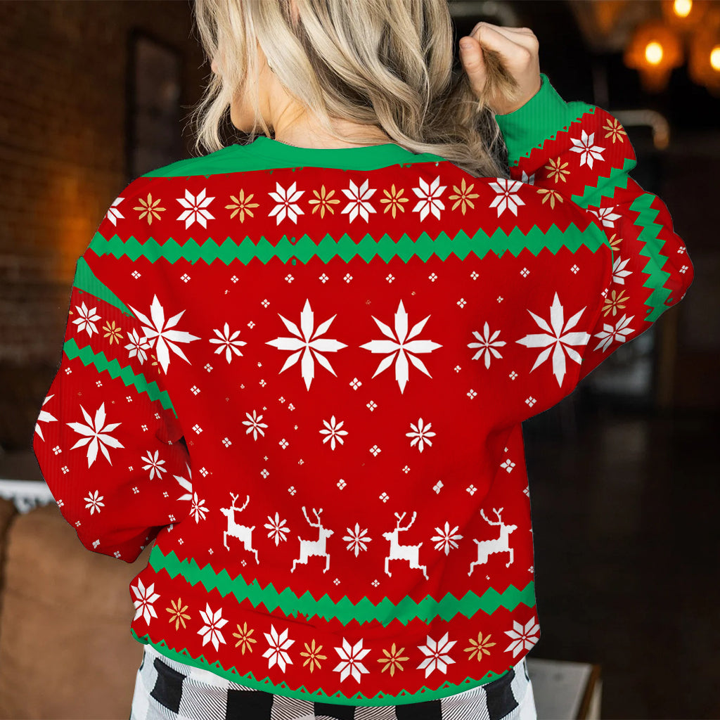 Jingle Balls - Personalisierter Würziger Paar-Hässlicher Pullover