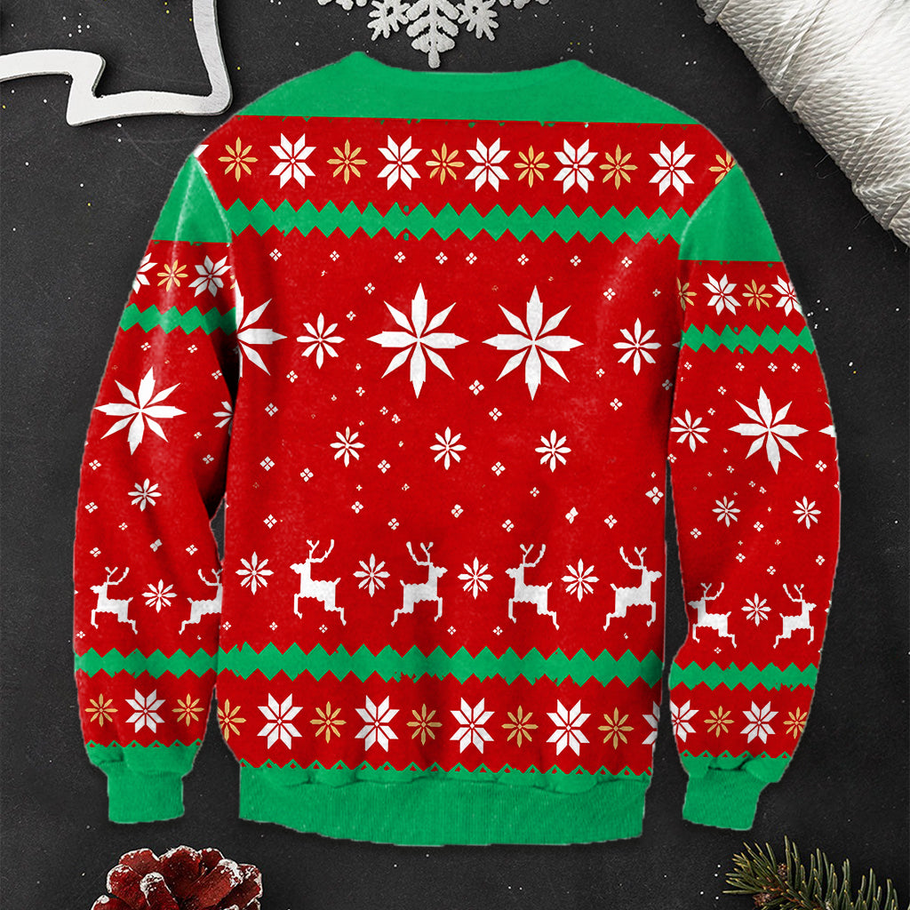 Jingle Balls - Personalisierter Würziger Paar-Hässlicher Pullover