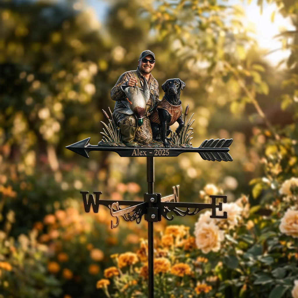 Duck Turkey Hunting Season - Personalized Hunting Weather Vane