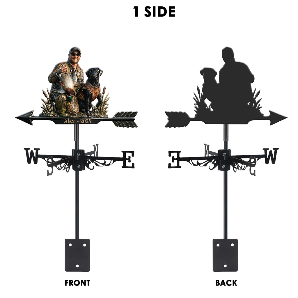 Duck Turkey Hunting Season - Personalized Hunting Weather Vane