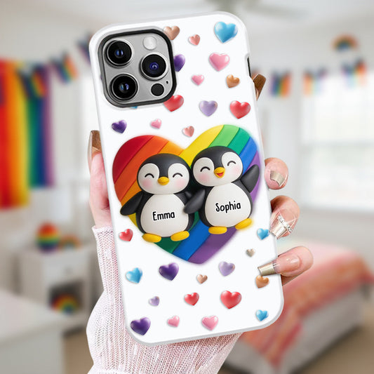 Liebe ist Liebe – Personalisierte Handyhülle mit LGBT-Unterstützung und Vollbilddruck