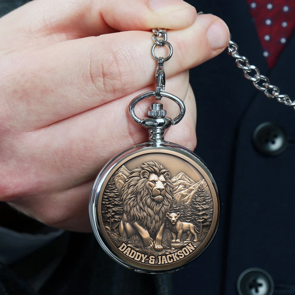 To My Son - Personalized Son Pocket Watch