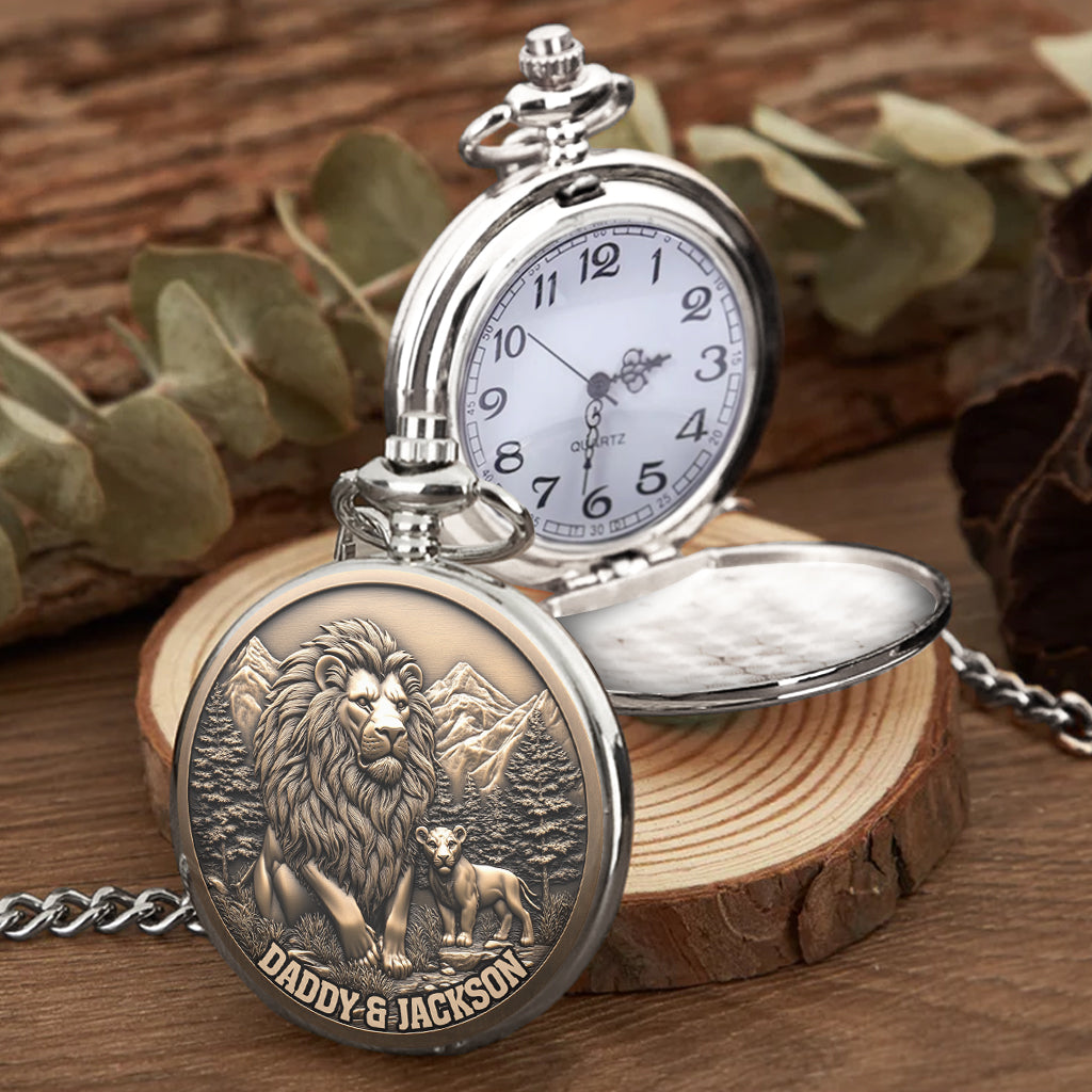 To My Son - Personalized Son Pocket Watch